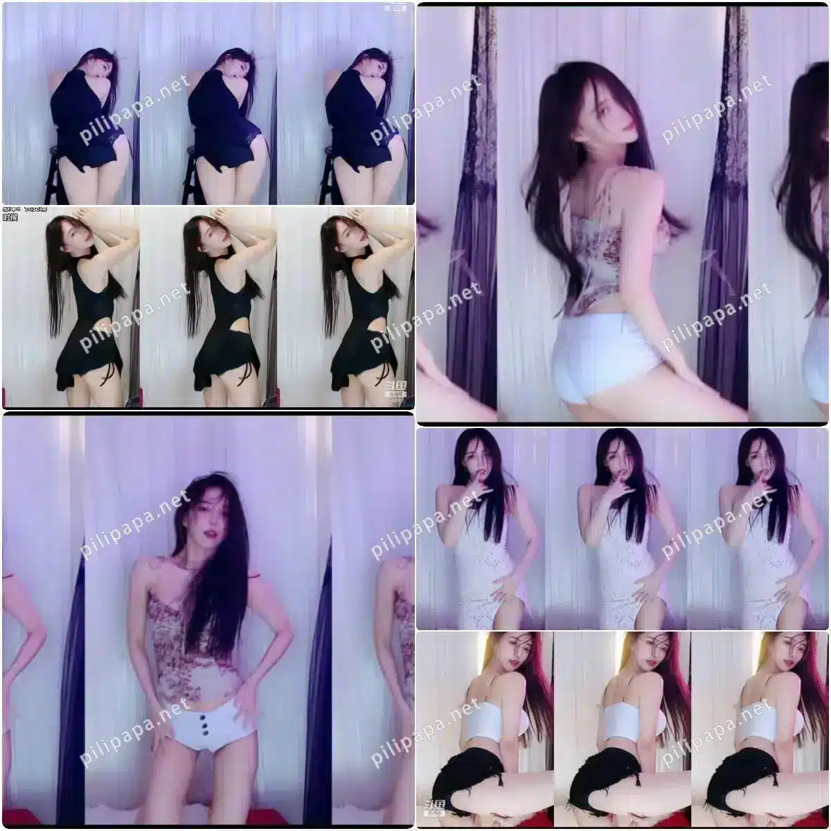 斗鱼王雨檬呀71支舞蹈直播回放合集9.8G高清下载