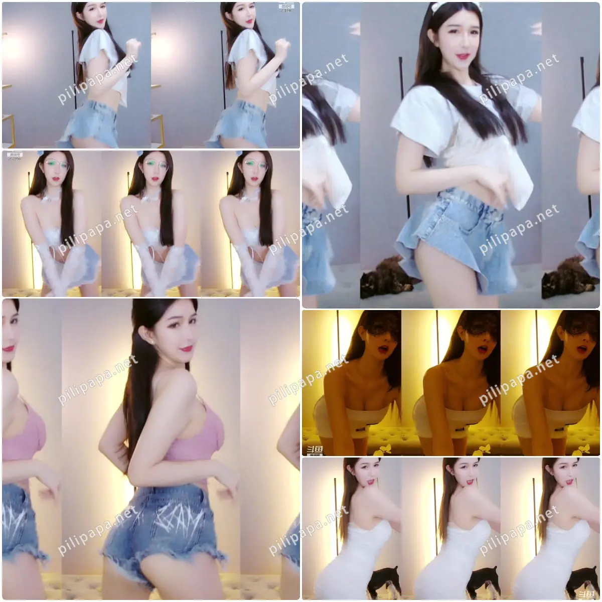 斗鱼主播白蛇酱Uni舞蹈写真合集百度云下载46V/8.3G高清资源