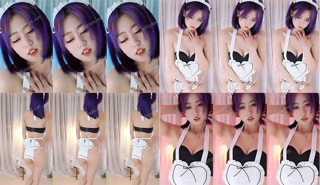 网易CC胡椒土豪定制女仆装写真合集高清下载